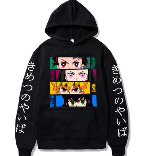 Demon Slayer (Kimetsu no Yaiba) Print Hoodie for Men