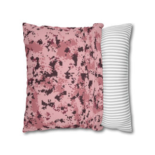 Pink Digital camo Pillowcase 25