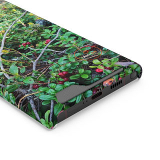 Wild berry bush phone case 59