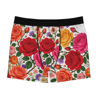 Vintage Rose Garden Boxer Briefs 2