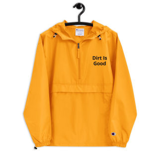 Embroidered Champion Packable Jacket "Dirt Is Good" 4
