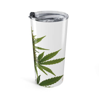 Cannabis Bud Illustration Tumbler, 20oz 5