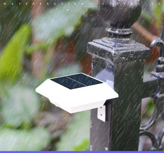 Solar Infrared Motion-Sensor Eaves Light