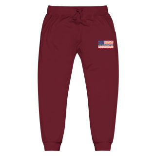 American flag embroidered sweatpants 7