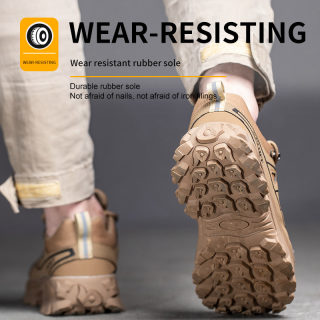 Men's Steel Toe Safety Shoes | Anti-Smash Anti-Stab Wear-Resistant 5