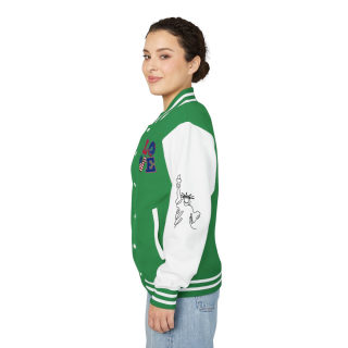 Trick or Treat Jack-o'-Lantern Letterman Jacket | Halloween Varsity Jacket 57