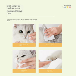 Pet Wet Wipes, 80-Sheet Pack 2