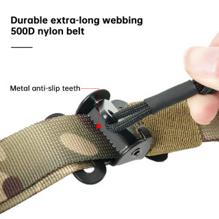 Tactical gear — QD quick-detach rifle sling, 2-point adjustable airgun strap, Cordura 4