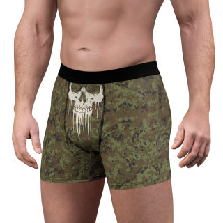 Dripping Skull Camo Boxer Briefs