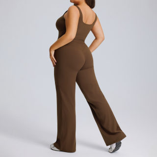 Women's Straight-Cut Outdoor Yoga Suit Set