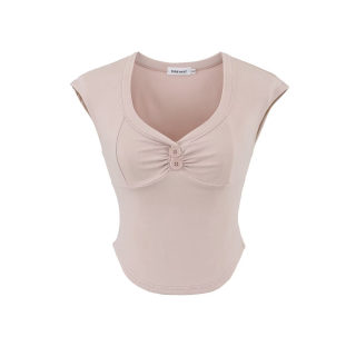 Large Collar Slim Fit Short Sleeve T-Shirt 2