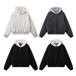Plucked Texture Padded Jacket 5