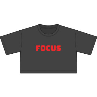 FOCUS graphic cropped tee 4