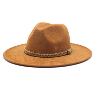 Western Cowboy Sun Hat | Suede Casual Versatile Knight Hat 6