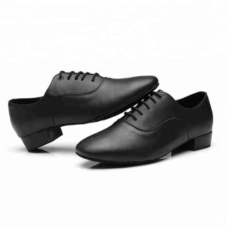 Men's Glitter Latin Dance Shoes, Low Heel 2