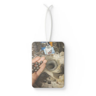 Mechanic Vintage Bearings Photo Car Air Freshener | Garage, Toolshop Vibe 2