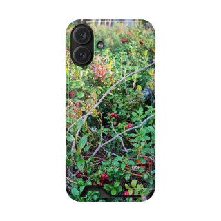 Wild berry bush phone case 49