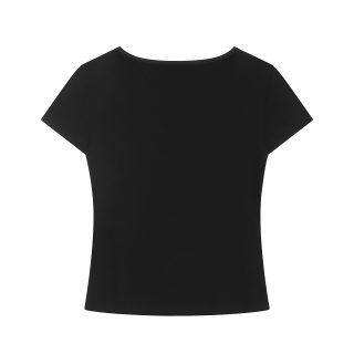 Embroidered Summer Fitted Cropped Top | Slim Fit 4