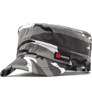 Military Style Flat Cap | Camouflage Travel & Outdoor Sun Hat 5