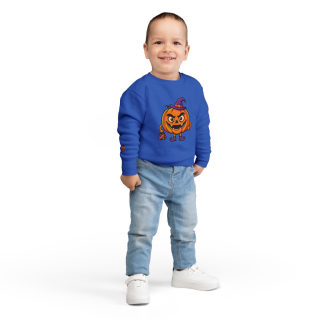 Jack-o'-Lantern Witch Pumpkin Toddler Sweatshirt 29