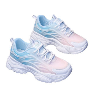 Thick Sole White Versatile Sports Casual Shoes for Women | Spring/Summer 4