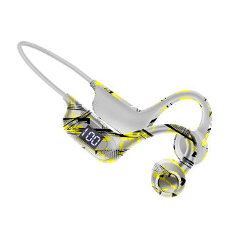 AKZ-G9 Bone Conduction Wireless Earphones | Graffiti Digital Display 5