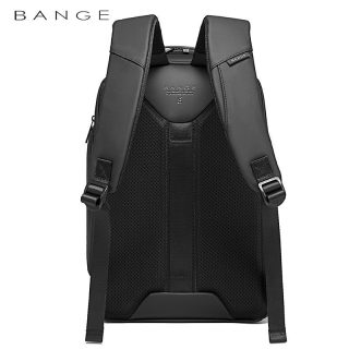 Men's Business Waterproof Travel Computer Backpack | Compact Leather 4