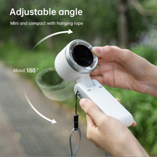 2026 Portable Electric Neck Fan | Foldable, USB Rechargeable, Wearable 2