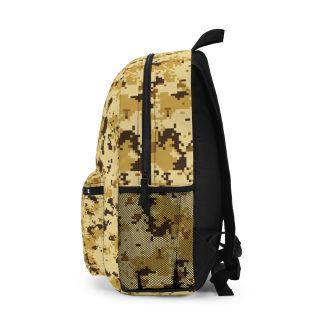 Desert Digital Camo American Flag Backpack | Tan Camo USA Flag Pack 3