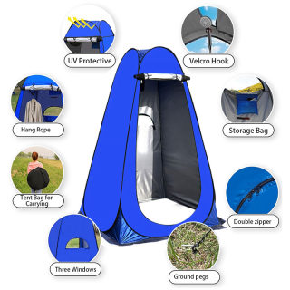 Portable Outdoor Camping Tent | Single Person Changing Room & Shower Tent 5