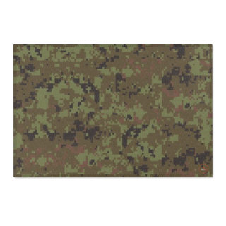 Digital Camo Area Rug 4
