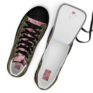 Women's high-top canvas shoes 7