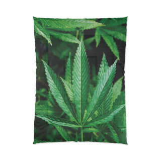 Marijuana Leaf Comforter 2