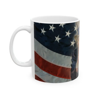 Uncle Sam Pointing Mug | American Flag Ceramic Mug 5
