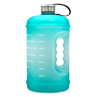 1 Gallon Sports Water Bottle | Gradient PETG Fitness Jug 6