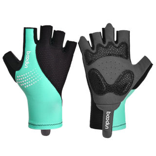 BOODUN Road Cycling Gloves | Mesh Stitching Silicone Palm 6