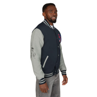 Trick or Treat Jack-o'-Lantern Letterman Jacket | Halloween Varsity Jacket 91