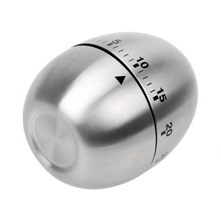Stainless Steel Kitchen Timer | 60-Minute Mechanical Egg Timer 3