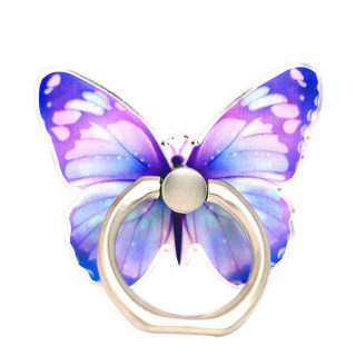 Phone holder — mobile phone holder with colorful painted butterfly cartoon design 5