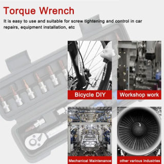 15-Piece Bike Torque Wrench Set, 2-24Nm 5