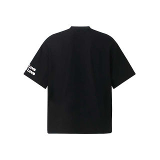 Skeleton Graffiti 'Love' Print Short Sleeve T-Shirt | American Vintage 4