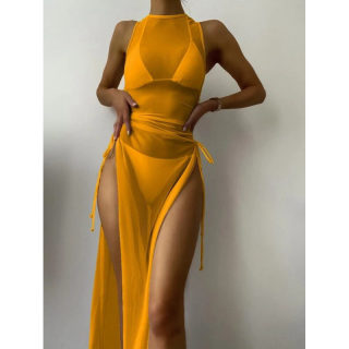 Solid Color bikini set 3