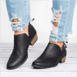 Women's Slip-On Platform Ankle Boots for Winter 3