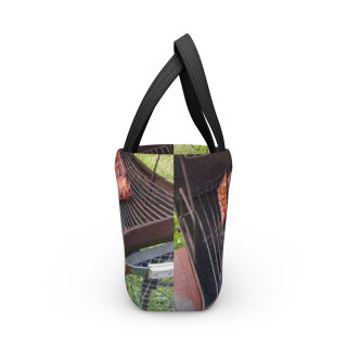 Grilled Ribs Lunch Bag | BBQ Pit Barbecue Design 6