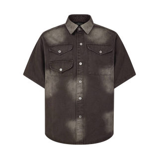 Vintage Gradient Dyed Short Sleeve T-Shirt 3
