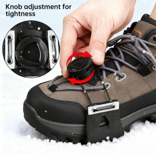 5-Point Adjustable Ice Cleats, Non-Slip 3
