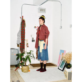 Burgundy Checkered Shirt | American Retro 3