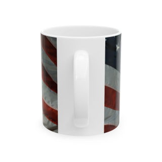 Uncle Sam Pointing Mug | American Flag Ceramic Mug 3