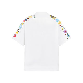 Cartoon Graffiti Print T-Shirt | Colorful Letter Streetwear Unisex 3