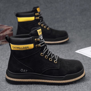 Autumn/Winter High-Top Retro Workwear Martin Boots for Men 6